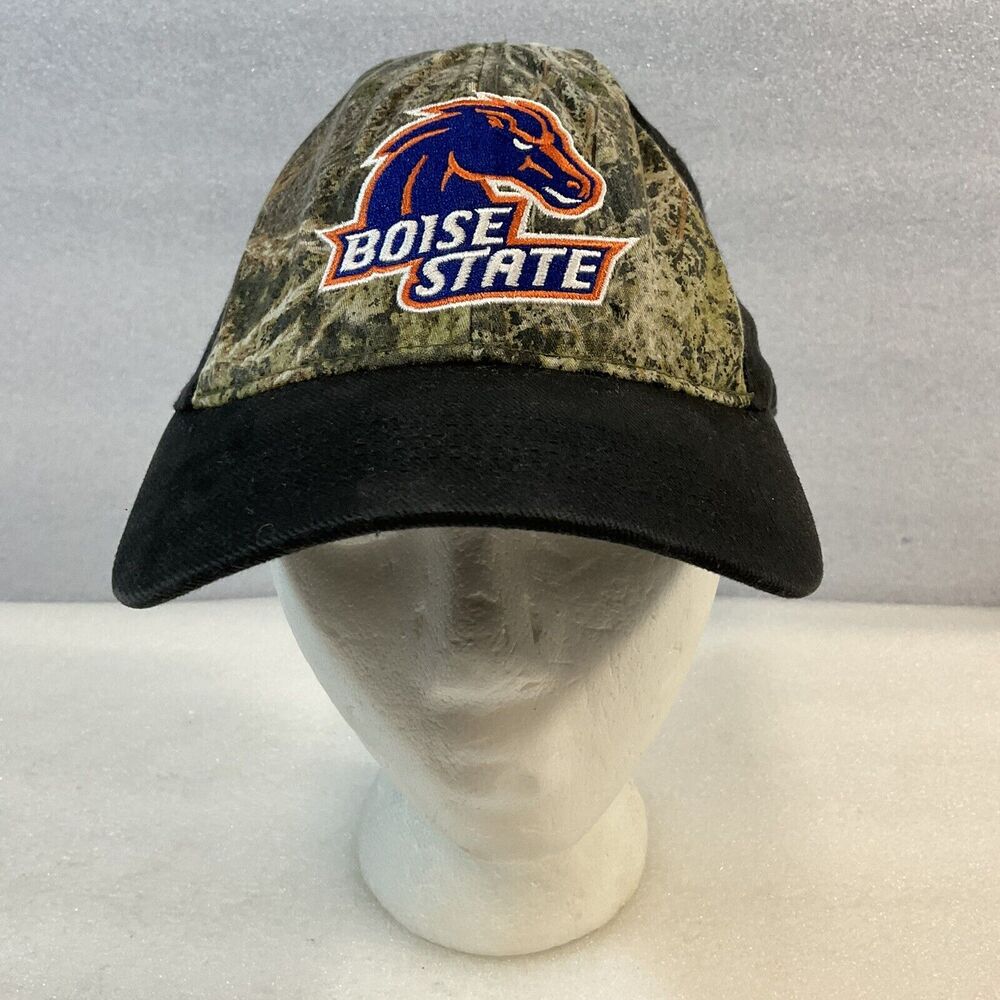 Boise State Brocos camo Black Adjustable Ballcap har GnuFashion